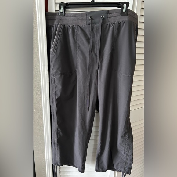 Gray Drawstring Pants - Picture 1 of 1